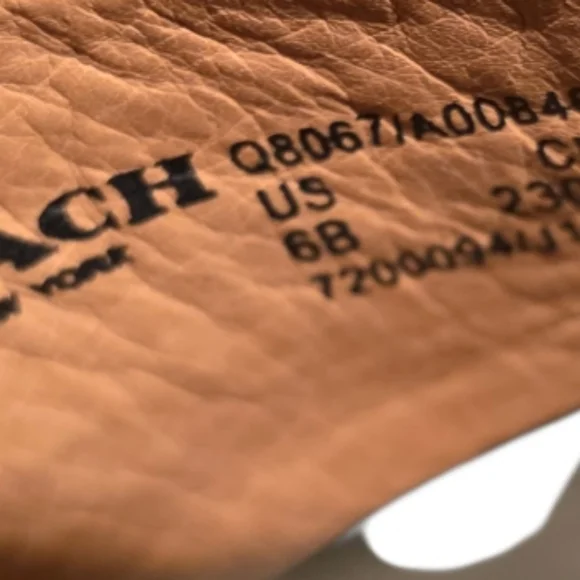 COACH Suede Platform Heels Wraparound Ankle Strap Nikeeta - Size 6 - Picture 8 of 9